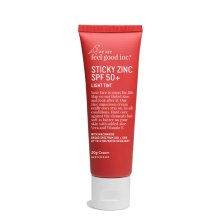 【日差しを強力ブロック！】ジンク配合-SPF50+ クリームファンデタイプ 日焼け止め（2色）