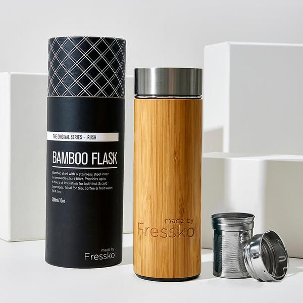 バンブー ティ & フルーツインフューザー ドリンクボトル【断熱】
Bamboo Tea & Fruit Infuser Drink Bottle