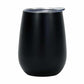 ワインタンブラー【ブラック】【保冷二重構造】Wine Tumbler – Double Walled – Stainless Steel - Black